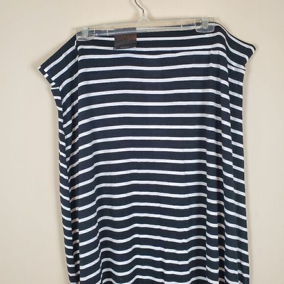 A.n.a Black & White Striped Long Skirt 2X - Picture 5 of 7